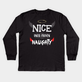 Nice Kids Long Sleeve T-Shirt